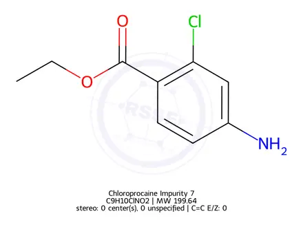 Chemical structure of Chloroprocaine Impurity 7