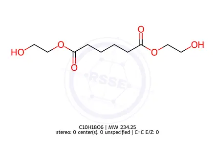 Chemical structure of Adipic Acid Impurity 1