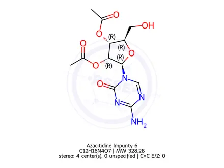 Chemical structure of Azacitidine Impurity 6