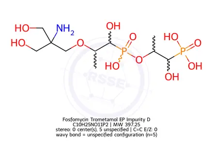 Chemical structure of Fosfomycin Trometamol EP Impurity D