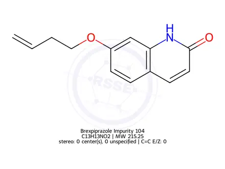 Chemical structure of Brexpiprazole Impurity 104