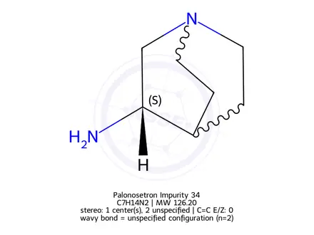 Chemical structure of Palonosetron Impurity 34