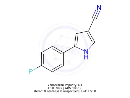 Chemical structure of Vonoprazan Impurity 111