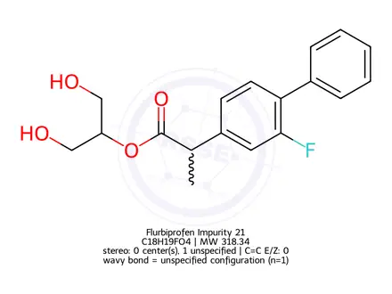 Chemical structure of Flurbiprofen Impurity 21
