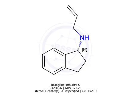Chemical structure of Rasagiline Impurity 5