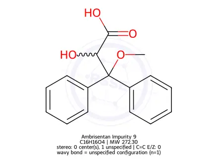 Chemical structure of Ambrisentan Impurity 5