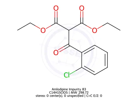 Chemical structure of Amlodipine Impurity 83