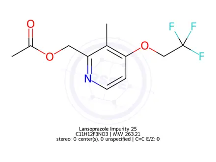 Chemical structure of Lansoprazole Impurity 25