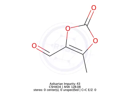 Chemical structure of Azilsartan Impurity 43