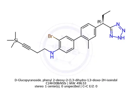 Chemical structure of [U-Ring-13C6]-2-Aminophenol