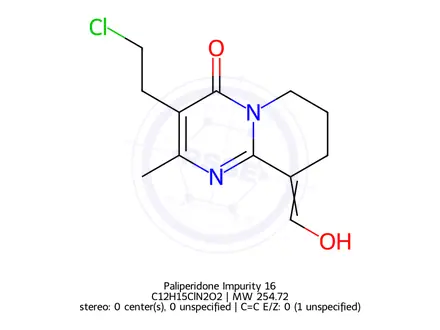 Chemical structure of Paliperidone Impurity 16