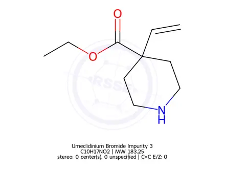 Chemical structure of Umeclidinium Bromide Impurity 3