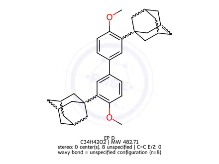 Chemical structure of Adapalene EP Impurity D
