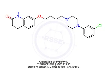 Chemical structure of Aripiprazole EP Impurity D