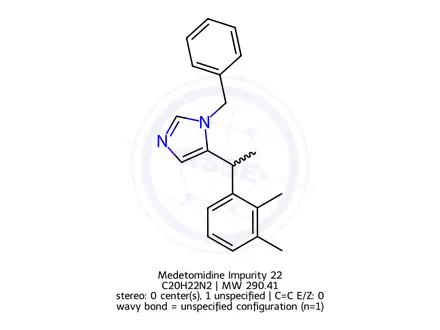Chemical structure of Medetomidine Impurity 22