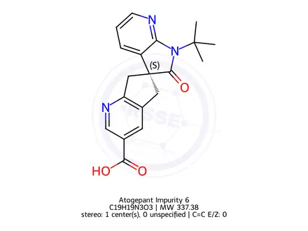 Chemical structure of Atogepant Impurity 6
