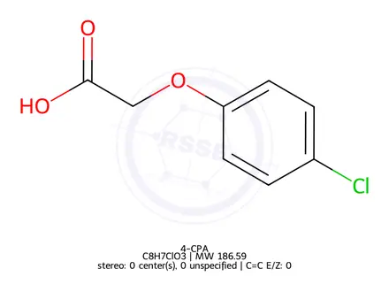 Chemical structure of 4-CPA