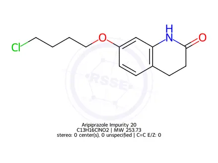 Chemical structure of Aripiprazole Impurity 20