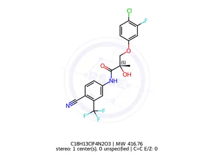 Chemical structure of S 23