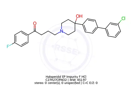 Chemical structure of Haloperidol EP Impurity F