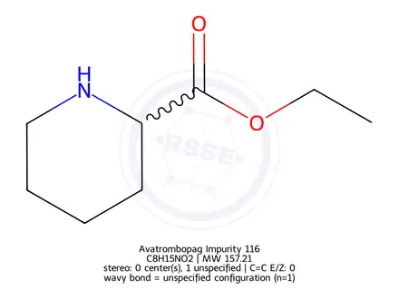 Chemical structure of Avatrombopag Impurity 116
