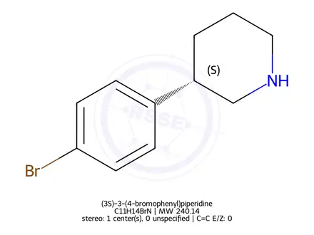 Chemical structure of Niraparib Impurity 44