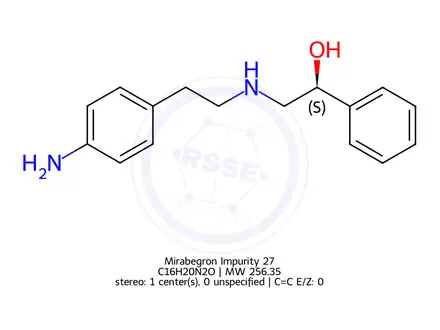 Chemical structure of Mirabeiron Impurity 49
