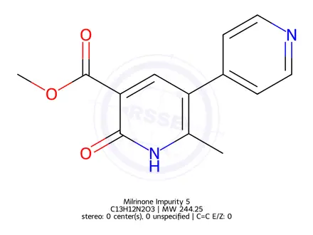 Chemical structure of Milrinone impurity 4
