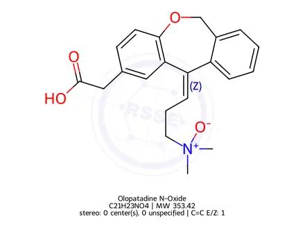 Chemical structure of Olopatadine Impurity 5