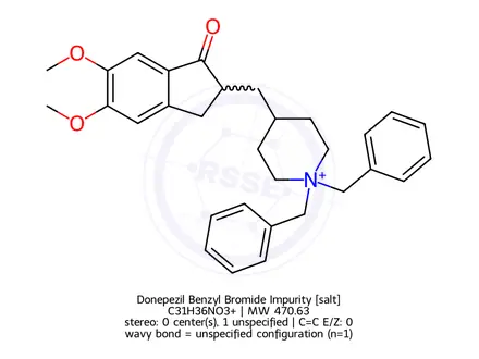 Chemical structure of Donepezil Impurity 6