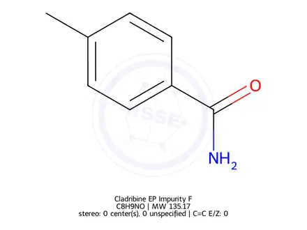 Chemical structure of Cladribine EP Impurity F