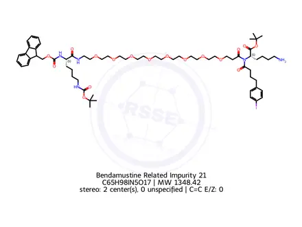 Chemical structure of Bendamustine Related Impurity 21