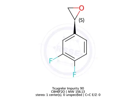 Chemical structure of Ticagrelor Impurity 90
