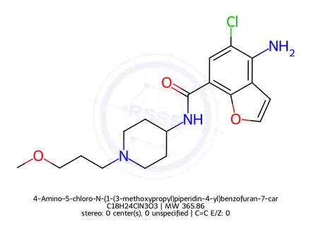 Chemical structure of Prucalopride Impurity 2