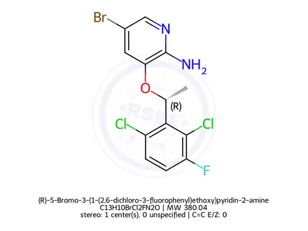Chemical structure of Crizotinib Impurity 5