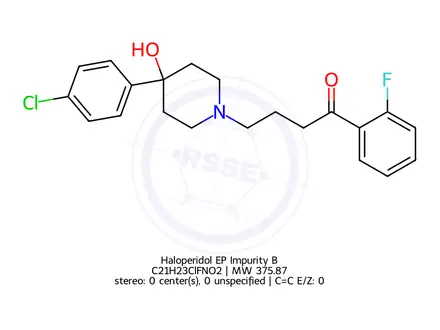 Chemical structure of Haloperidol EP Impurity B