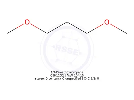 Chemical structure of 1,3-Dimethoxypropane