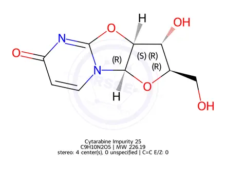 Chemical structure of Cytarabine Impurity 25