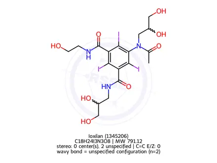 Chemical structure of Ioxilan (1345206)