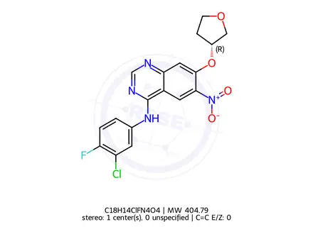 Chemical structure of Afatinib Impurity 87