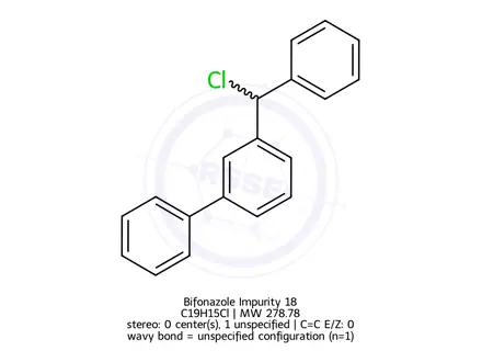 Chemical structure of Bifonazole Impurity 18