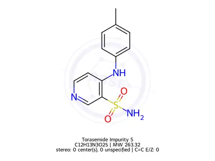 Chemical structure of Torasemide Impurity 5