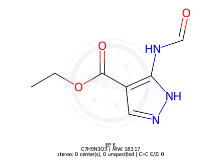 Chemical structure of Allopurinol EP Impurity E