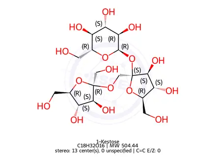 Chemical structure of 1-Kestose