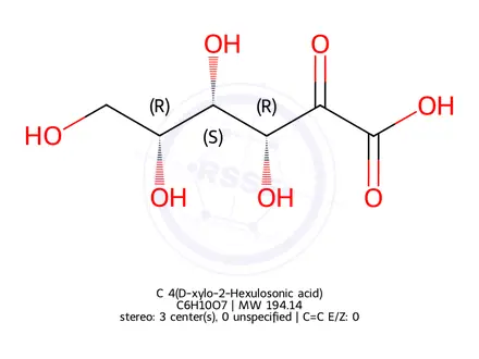 Chemical structure of Ascorbic Acid Impurity 20