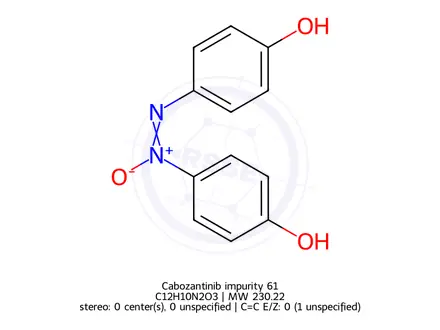 Chemical structure of Cabozantinib impurity 61