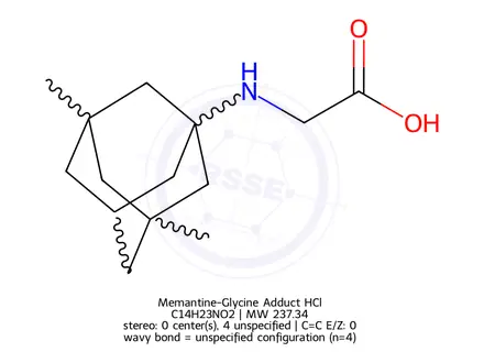 Chemical structure of Adamantane Impurity 3