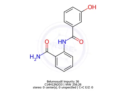 Chemical structure of Belumosudil Impurity 36
