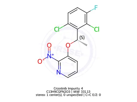 Chemical structure of Crizotinib Impurity 4