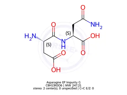 Chemical structure of Asparagine EP Impurity G